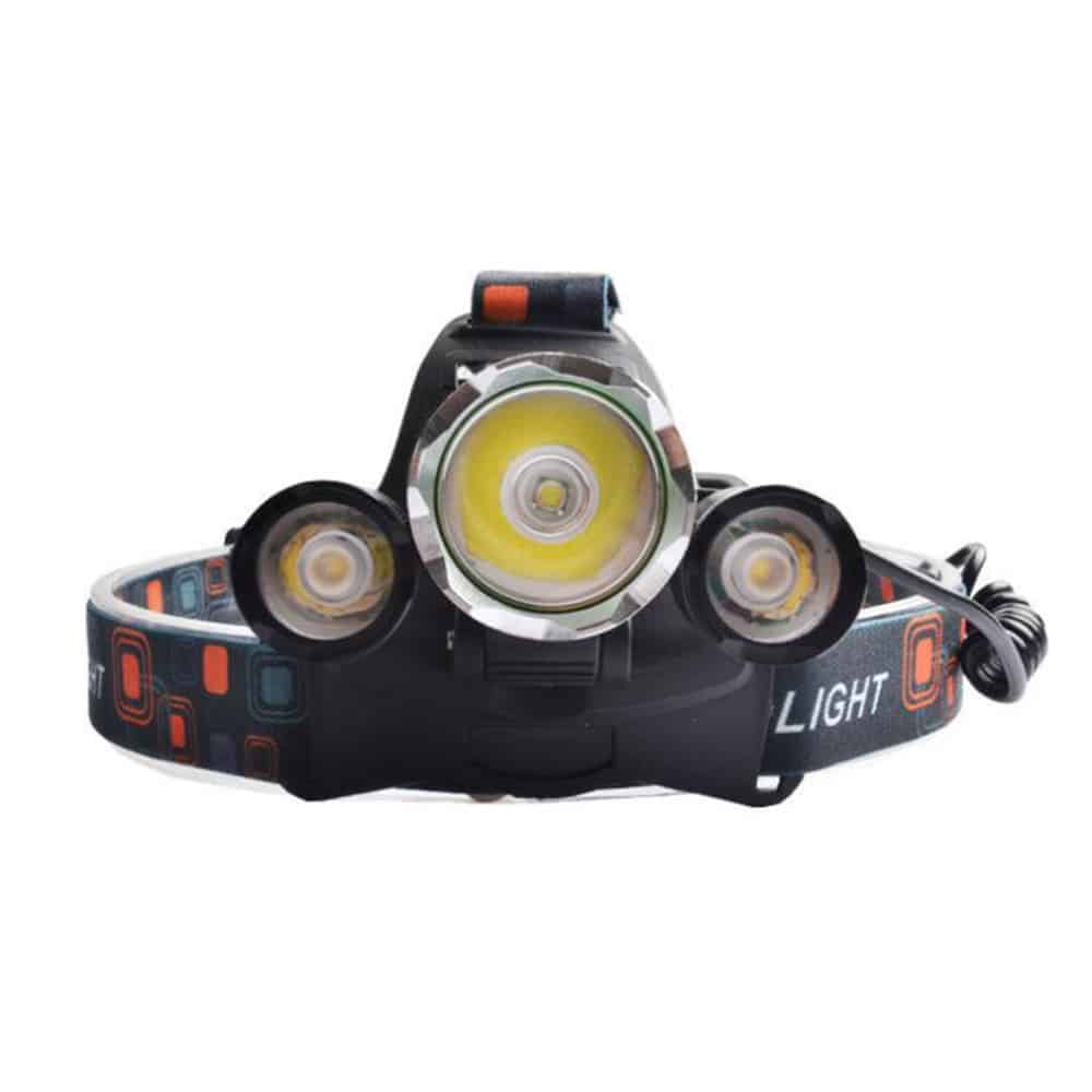 Profesjonell LED Hodelykt (5000 Lumen) - Multifunksjonell og Oppladbar | Luvikno