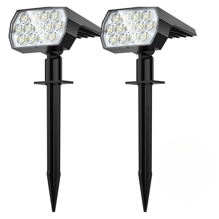 ÉclatSolaire – Stilig Solhage Lampe med LED Belysning Luvikno