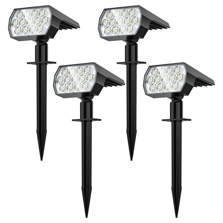 ÉclatSolaire – Stilig Solhage Lampe med LED Belysning Luvikno
