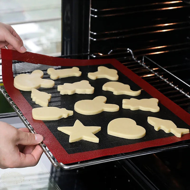 Perforert Silikon BakeMat Non-Stick Ovnsark Liner Bakeverktøy | Luvikno