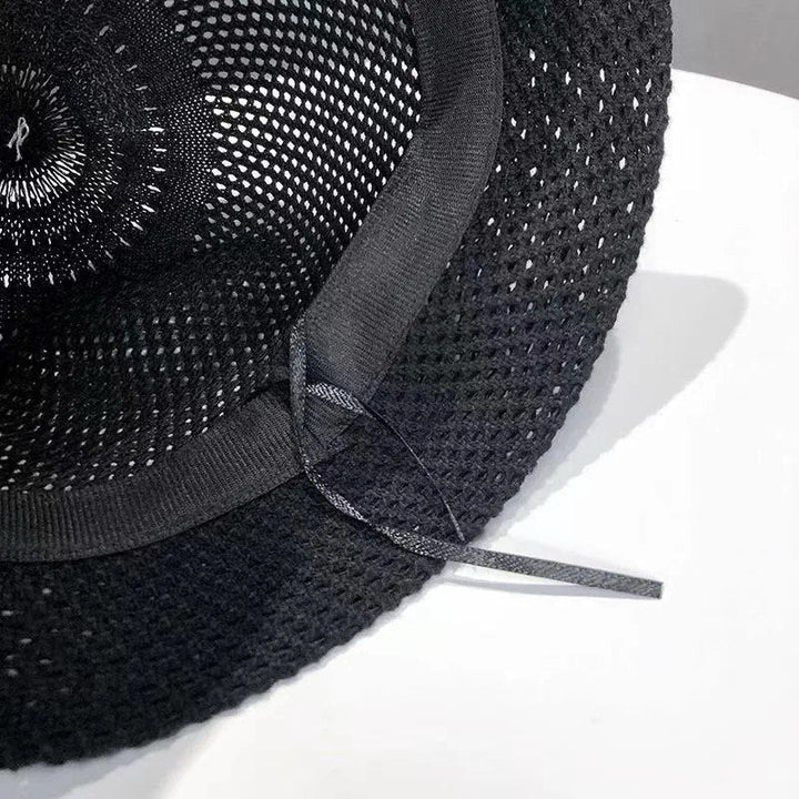 Marlene Stråhatt - Elegant Retro Strand Stråhatt for Kvinner | Luvikno