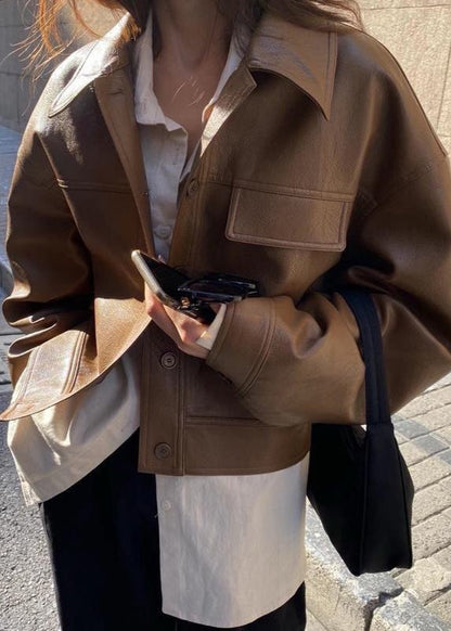 Luvik | Ridge – Tekonahkainen Lyhyt Takki