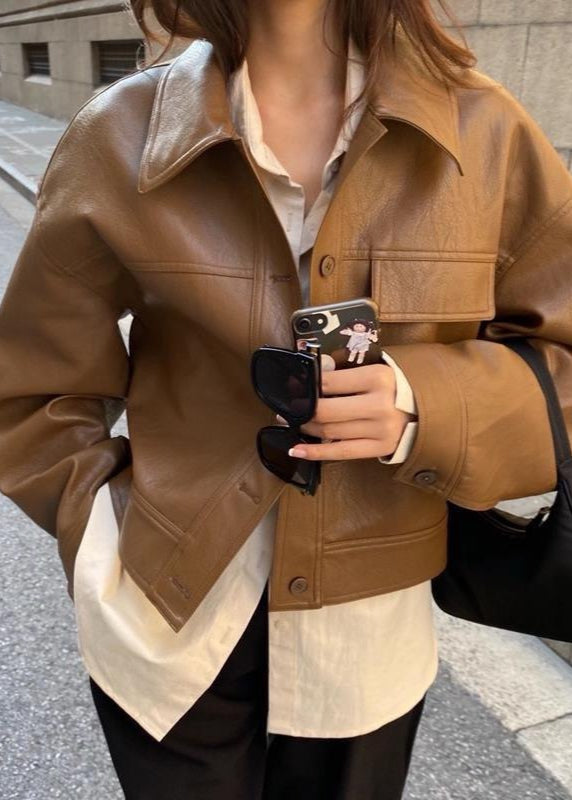 Luvik | Ridge – Tekonahkainen Lyhyt Takki