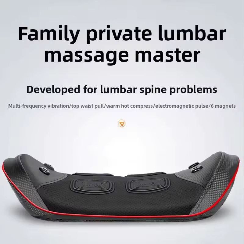 Avansert Lavrygg Terapeutisk Massager med Varme og Vibrasjon Luvikno