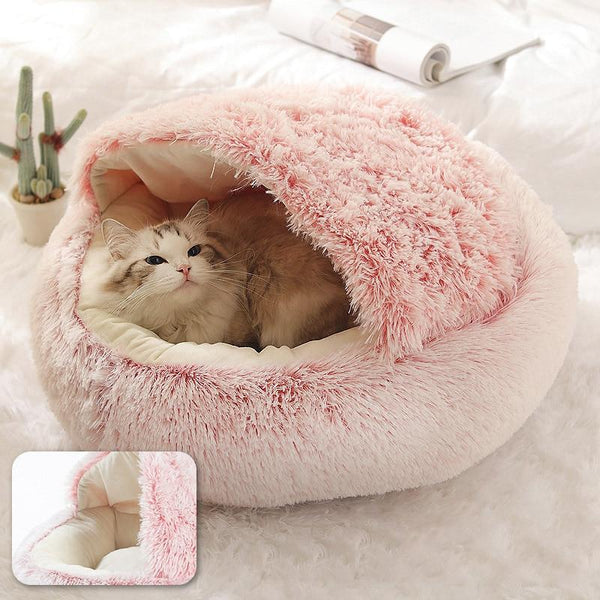 Kattehule Seng Plush Ortopedisk Rede Luvikno