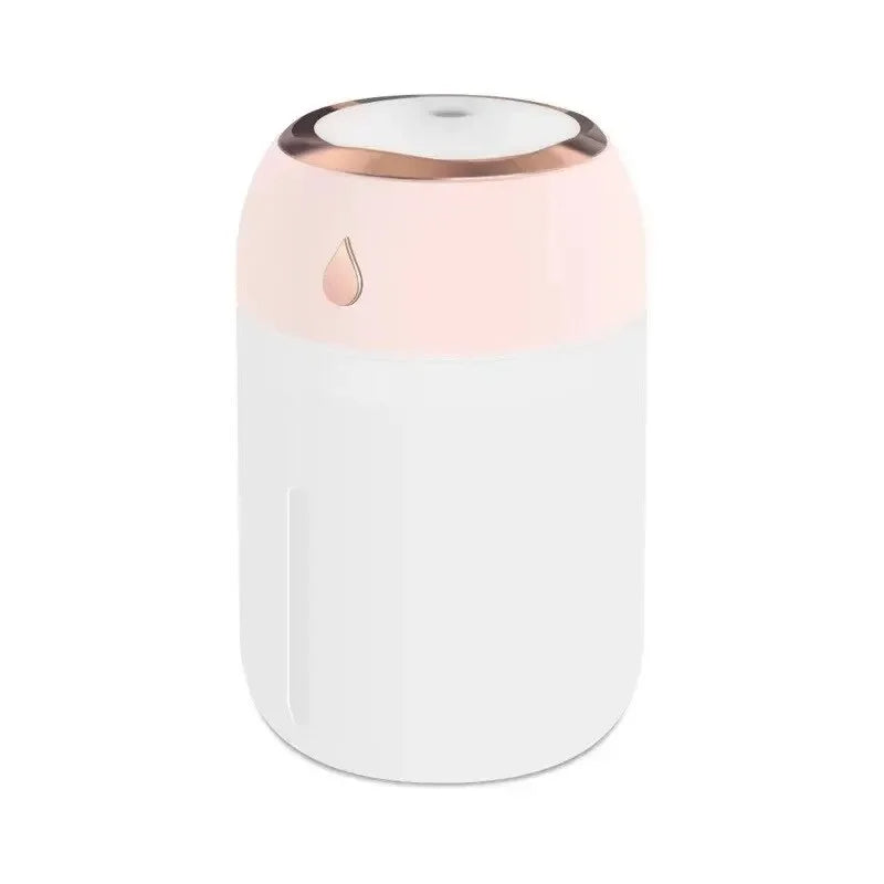 Mini Luftfukter og Aroma Diffuser med LED Lys Luvikno