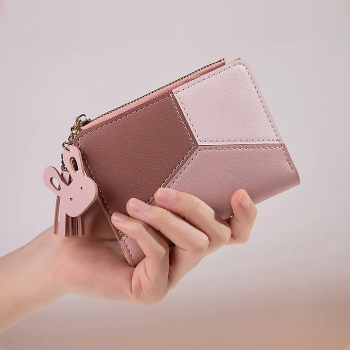 Mini lommebok med trendy dusk Luvikno