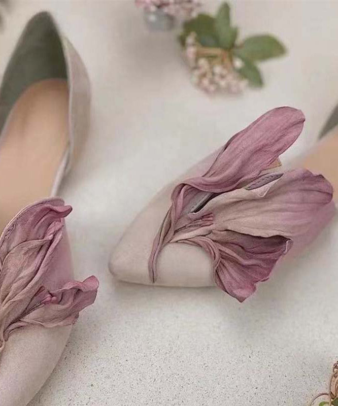 Luvik | Ruusun kukka pitsi ballerinat