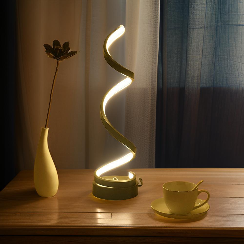 Luvikno | Moderne LED Bordlampe med Berøringskontroll og Varmt Lys