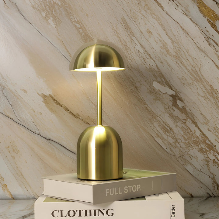 Luvikno | Belyst Sopplampe - Elegant LED Bordlampe Varm Hvit
