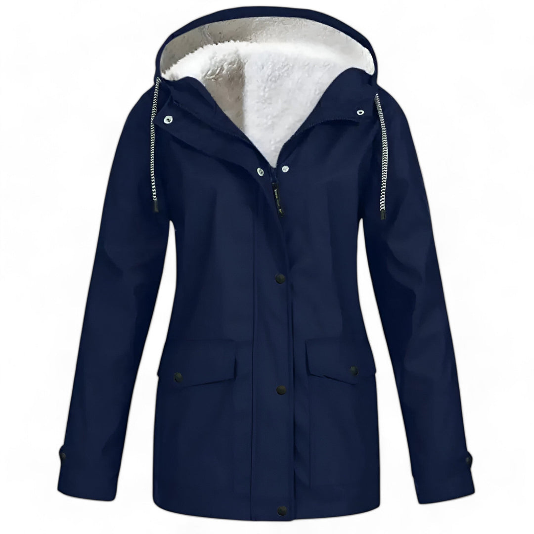 Luvik | Hyvät Fleece vuorattu sadetakki