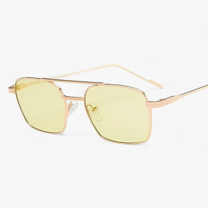 Vintage Unisex Solbriller med Dobbel Nese Bro – Aero | Luvikno