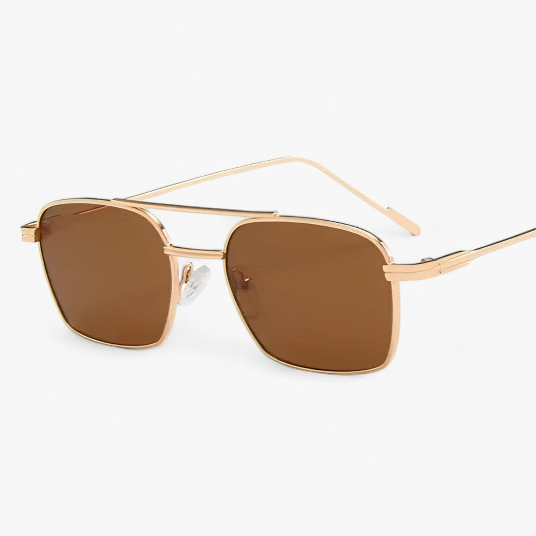 Vintage Unisex Solbriller med Dobbel Nese Bro – Aero | Luvikno