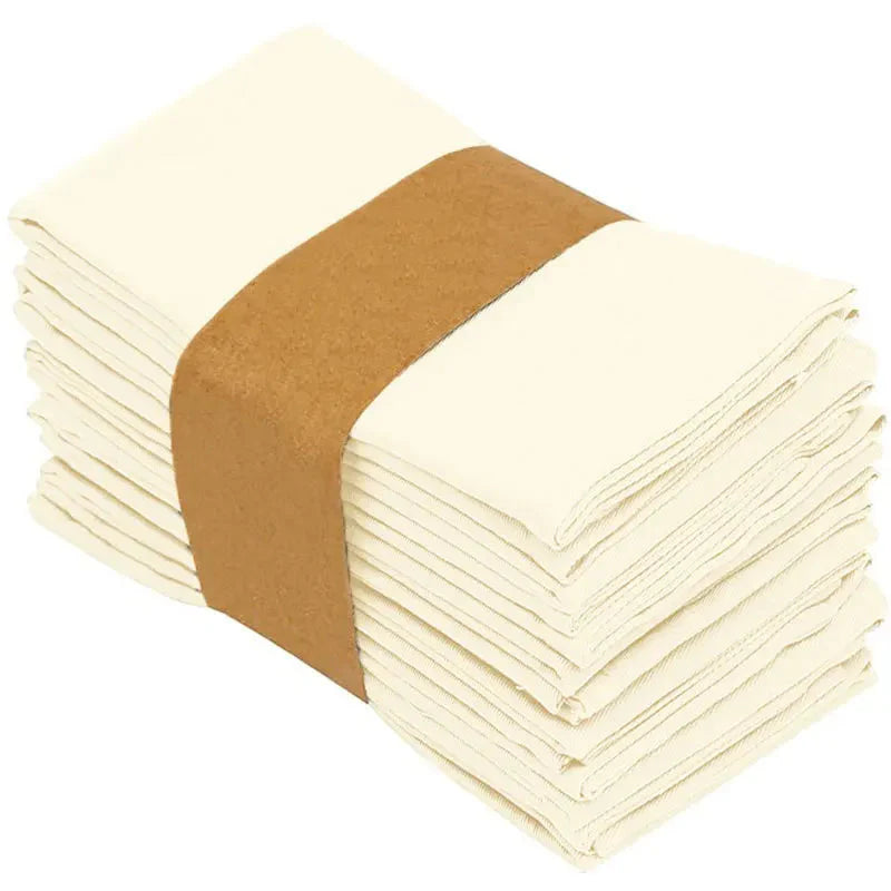 Enkel farge polyester bordservietter tyknet gjenvinnbare bordmatter | Luvikno