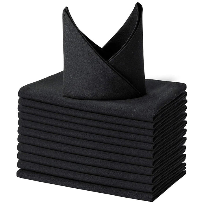Enkel farge polyester bordservietter tyknet gjenvinnbare bordmatter | Luvikno