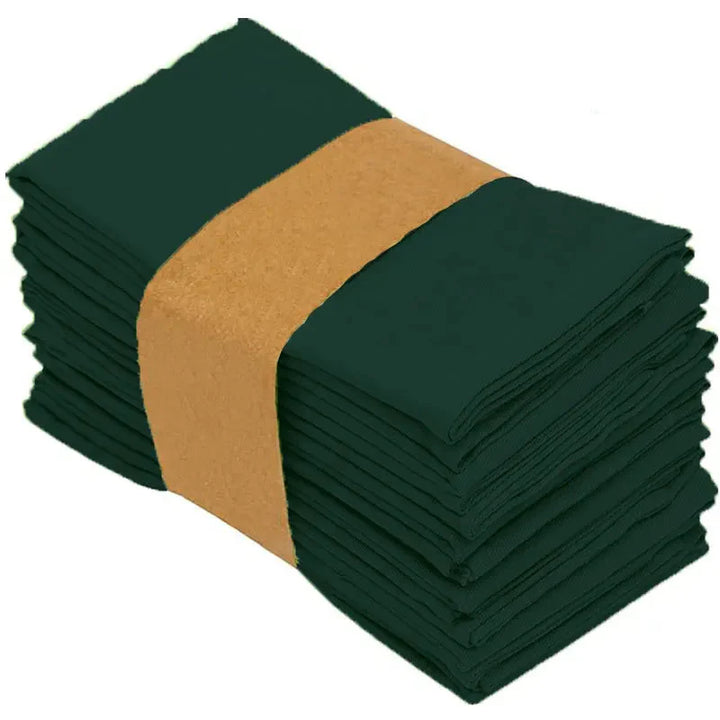 Enkel farge polyester bordservietter tyknet gjenvinnbare bordmatter | Luvikno