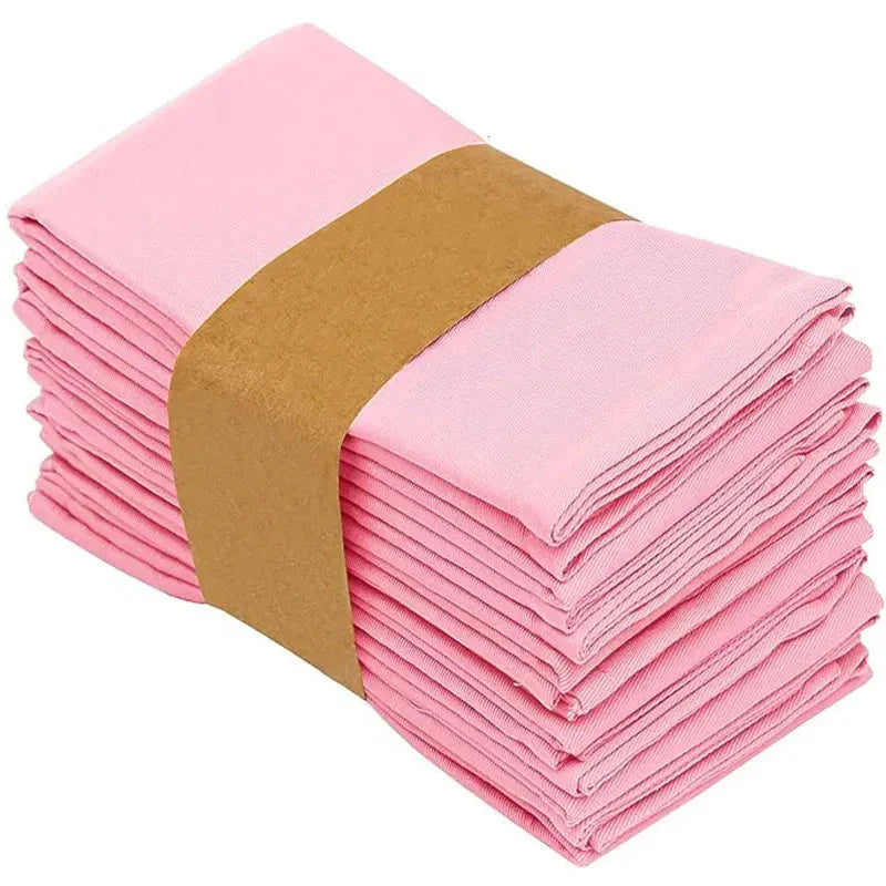 Enkel farge polyester bordservietter tyknet gjenvinnbare bordmatter | Luvikno