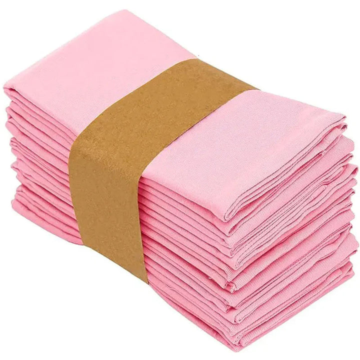 Enkel farge polyester bordservietter tyknet gjenvinnbare bordmatter | Luvikno