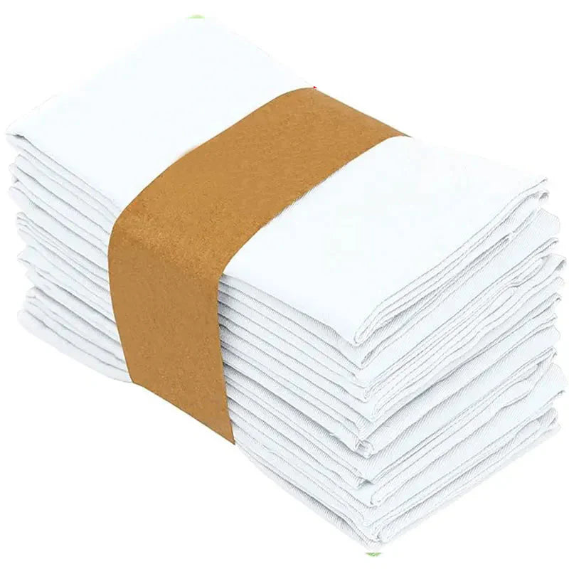 Enkel farge polyester bordservietter tyknet gjenvinnbare bordmatter | Luvikno