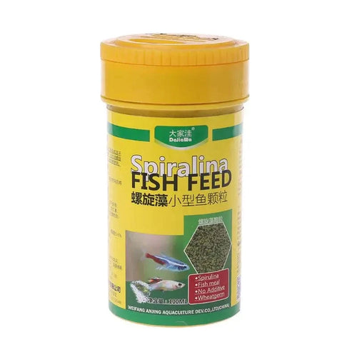 Spirulina Mat Tropical Fisk Næringsmiddel For Akvariefisk Tank Fargeforsterket Mat | Luvikno