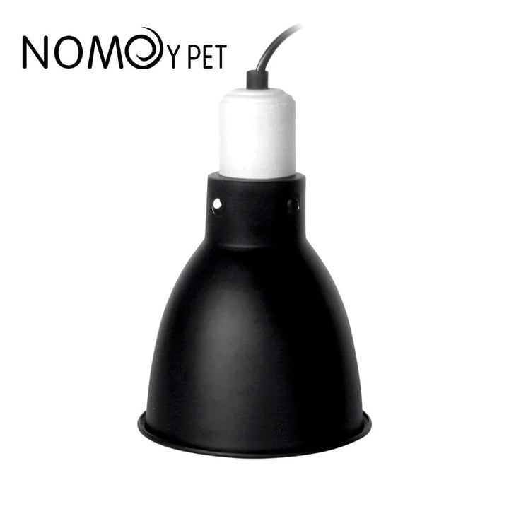 5.5 Tommer Dyp Dome Reptil Lys Armatur Reptil Lampeskjerm Armatur Slanger Pursedyr Geckoer Terrarier Anti-brenne Beskyttelseskjerm | Luvikno