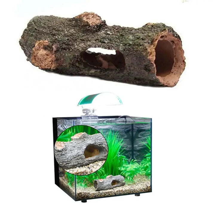 Akvarium Hultre Tunnell Hule Ornament Fisk Reker Skilpadde Skjul Hjem Fish Tank Dekorasjoner Fiskebolle Tilbehør | Luvikno