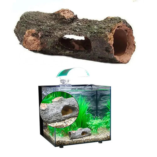 Akvarium Hultre Tunnell Hule Ornament Fisk Reker Skilpadde Skjul Hjem Fish Tank Dekorasjoner Fiskebolle Tilbehør | Luvikno