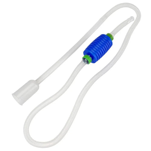 Akvarium Siphon Fiskebowl Siphon Vakuumrenser Pumpe Semi-automatisk Vannbytter Grus Vannfilter Akvarie Tilbehør | Luvikno