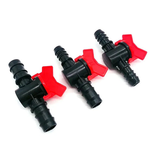 1 stk 8 mm / 10 mm / 12 mm / 16 mm Akvarium Luft Vann Regulator Strøm Rør Deler Justerbar Vannpumpe Filter Volum Kontrollventil | Luvikno