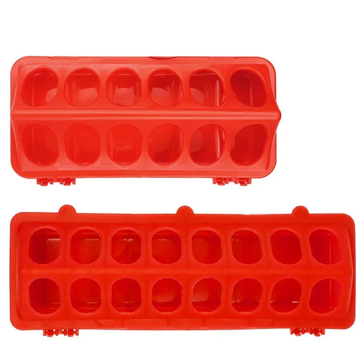 20/30cm Plast Flip-Top Fjørfe Fuglemater Bakke Kylling Mater Trog Fasan mating bøtte Kvalitet Kylling | Luvikno