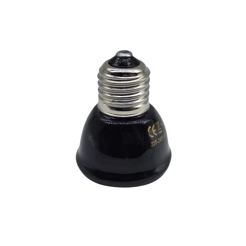 Mini Infrarød Keramisk Varmlampe, Varmeutstråler Lyspære, Kjæledyr Reptil, Skilpadde, Små Kjæledyr, 20W, 40W, 60W, 80W | Luvikno