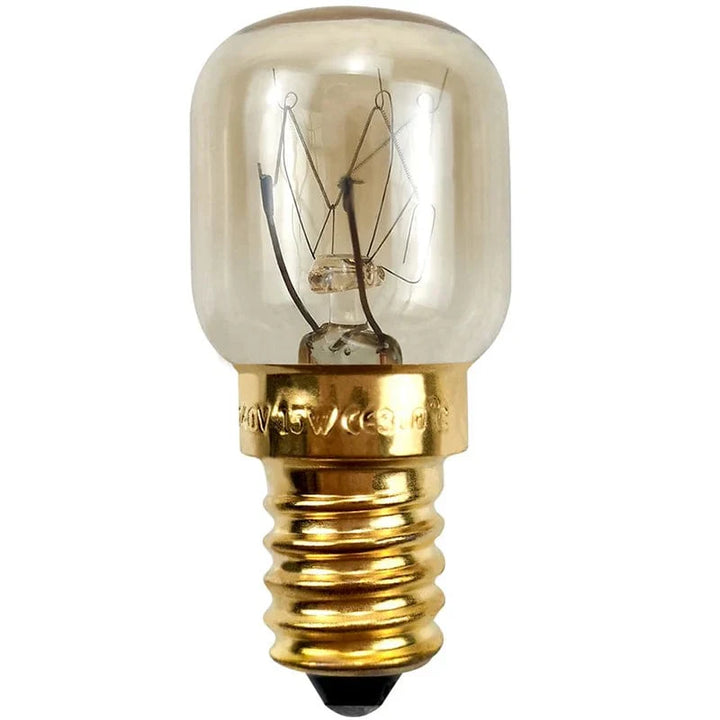220V Høytemperaturpære 15W 25W E14 300 Grad Mikrobølgeovn Lyspære Tungsten Tråd Damplampe Pærer Salt Lyspære | Luvikno