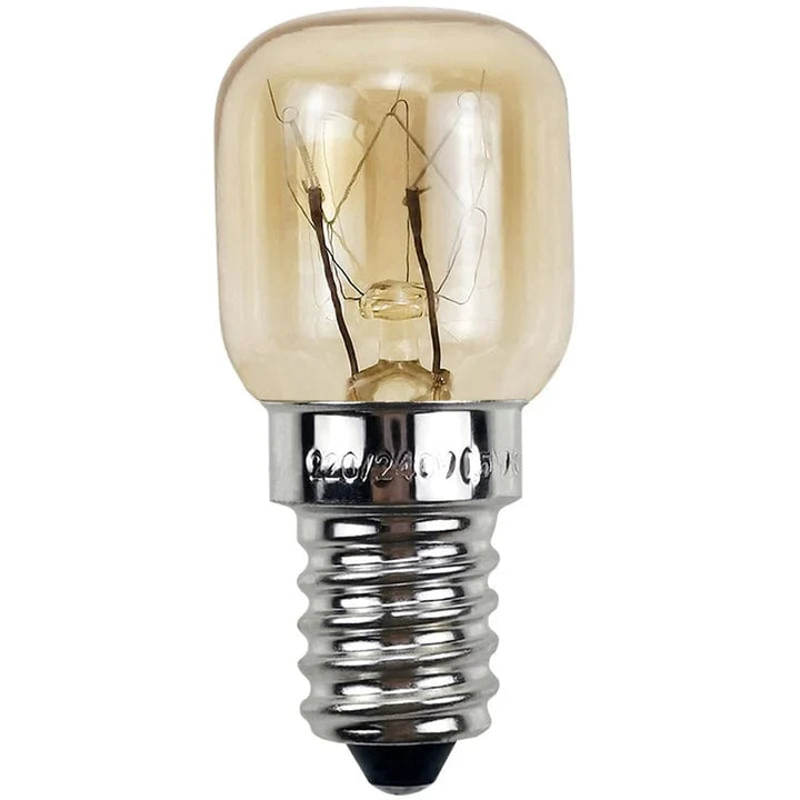 220V Høytemperaturpære 15W 25W E14 300 Grad Mikrobølgeovn Lyspære Tungsten Tråd Damplampe Pærer Salt Lyspære | Luvikno