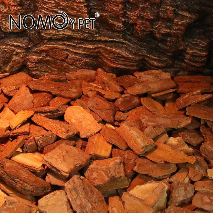 250g/650g Reptil Lizard Turtle Snake Tilbehør Beddemateriale Furu Bark Granulater | Luvikno