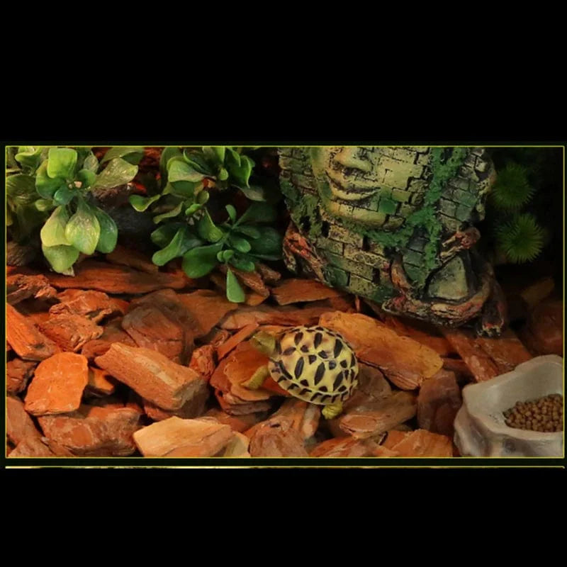 250g/650g Reptil Lizard Turtle Snake Tilbehør Beddemateriale Furu Bark Granulater | Luvikno