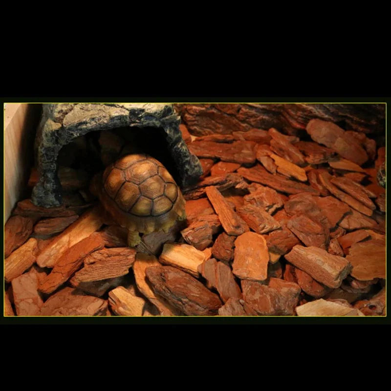 250g/650g Reptil Lizard Turtle Snake Tilbehør Beddemateriale Furu Bark Granulater | Luvikno