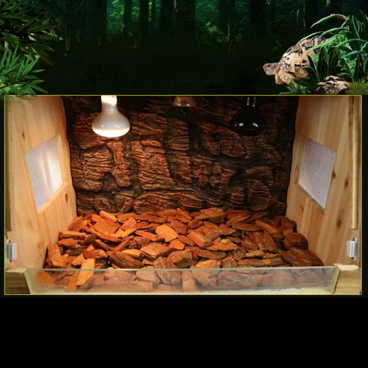 250g/650g Reptil Lizard Turtle Snake Tilbehør Beddemateriale Furu Bark Granulater | Luvikno