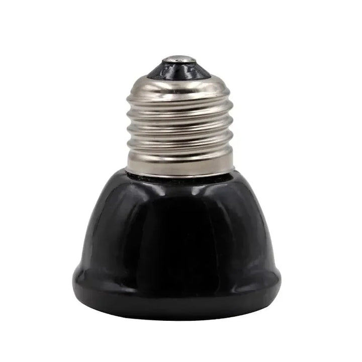 Keramisk Emitter Varme Lys Mini Svart Kjæledyr Varmer lampe Infrarød Lyspære 25/50/ 75/100W Kyllingekyllinger Reptil Lampe | Luvikno