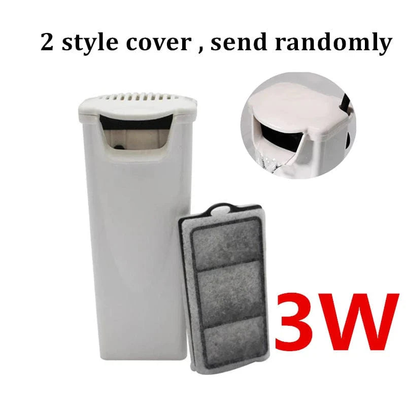 3W 200L/H Fossedam Akvarium Filterpumpe Skilpadde Fiskekar Lavt Vannivå Filter Oksygenteknikk Fisk Skilpadde Reptilforsyning 220-240V | Luvikno