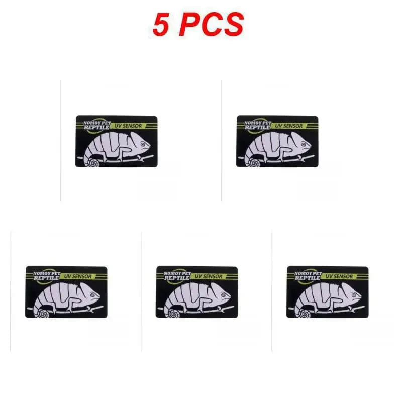 5-1PCS UVB Tester Reptil UVA UVB Fluorescent Lampe Tester Kort Reptil Lampe UV Sensor 10 Sekunders Hurtig Test Meter Kjæledyr Tilbehør | Luvikno