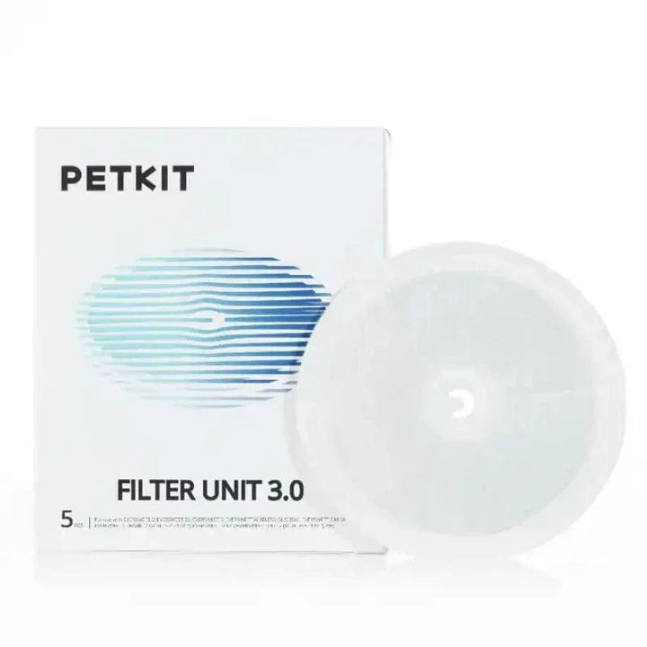 PETKIT Pet Automatisk Fôringsfilter Katt Vannfontene 5PCS Filter 3.0 Katt Helse Vannfontene Erstatningsfiltre Kattedekorasjoner | Luvikno