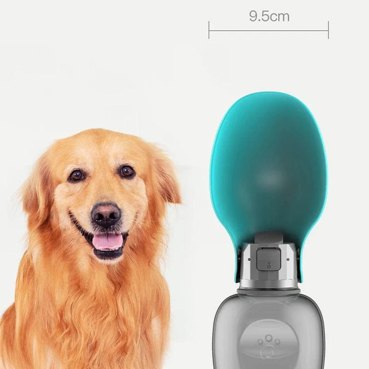 800ml Bærbar Hundevannflaske For Små Middels Store Hunder Utendørs Reise Drikkeskål Valp Katt Mater Pet Labrador Tilbehør | Luvikno