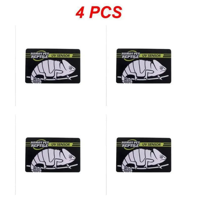 5-1PCS UVB Tester Reptil UVA UVB Fluorescent Lampe Tester Kort Reptil Lampe UV Sensor 10 Sekunders Hurtig Test Meter Kjæledyr Tilbehør | Luvikno