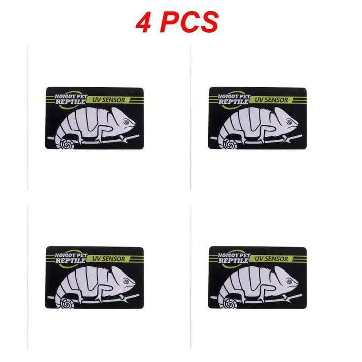 5-1PCS UVB Tester Reptil UVA UVB Fluorescent Lampe Tester Kort Reptil Lampe UV Sensor 10 Sekunders Hurtig Test Meter Kjæledyr Tilbehør | Luvikno