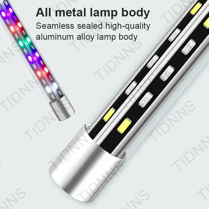 Akvarielampe LED Bred vinkel Vanntett fisketank lampe Nedsenkbar lysstyrke RGB Akvariedekor lampe Plante vekstlampe 22-57 | Luvikno