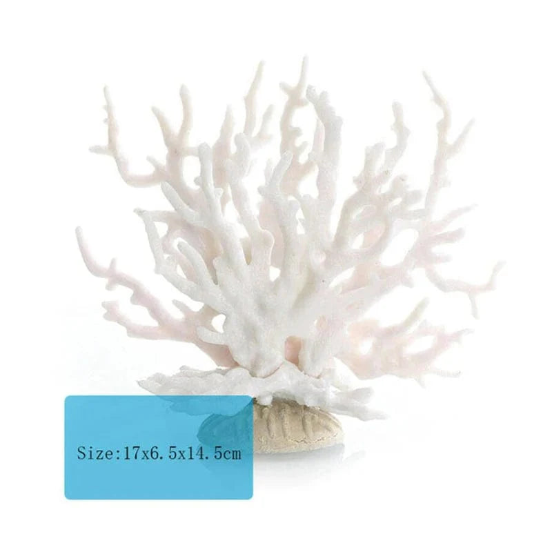 Fluorescerende Akvarium Dekor Fisketank Landskapsforming Korallsimulering Korall Ornamenter Lite Undervann Verden Landskap Dekor | Luvikno
