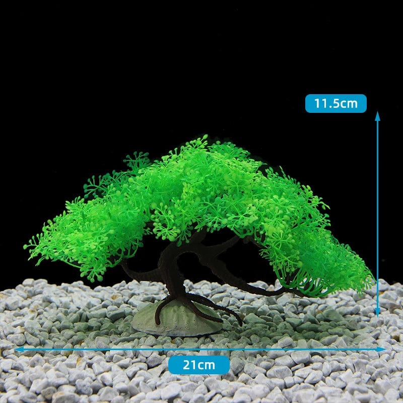 Fluorescerende Akvarium Dekor Fisketank Landskapsforming Korallsimulering Korall Ornamenter Lite Undervann Verden Landskap Dekor | Luvikno