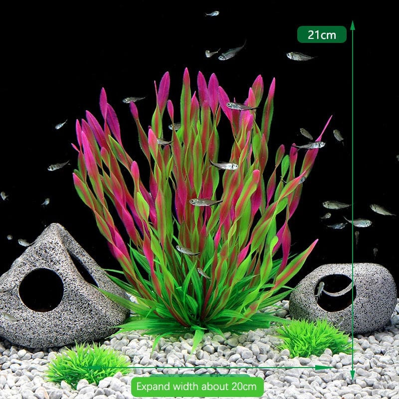 Fluorescerende Akvarium Dekor Fisketank Landskapsforming Korallsimulering Korall Ornamenter Lite Undervann Verden Landskap Dekor | Luvikno