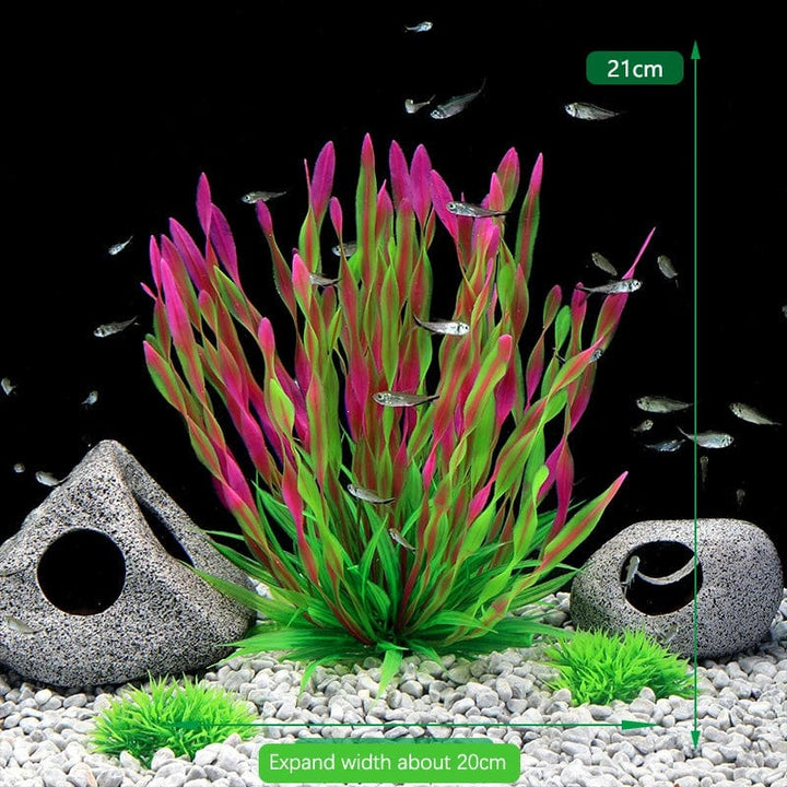 Fluorescerende Akvarium Dekor Fisketank Landskapsforming Korallsimulering Korall Ornamenter Lite Undervann Verden Landskap Dekor | Luvikno