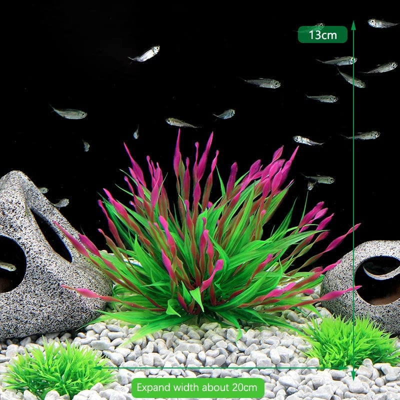 Fluorescerende Akvarium Dekor Fisketank Landskapsforming Korallsimulering Korall Ornamenter Lite Undervann Verden Landskap Dekor | Luvikno